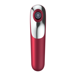 Satisfyer - Vibrateur Et Aspiration Dual Love Avec Air Pulsé Rouge